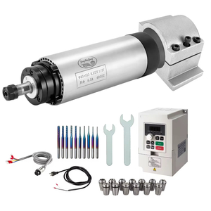 Zhong Hua Jiang ER11 0,8KW 65 mm 110 V/220 V Motore del mandrino CNC aria rotonda con aria con kit VFD per incisione del router CNC