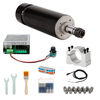 CNC 500W шпинделен мотоциклет, 500W въздушно охлаждане на шпиндела и шпиндела Скорост на мощност конвертор за гравиране на CNC CNC Milling CNC