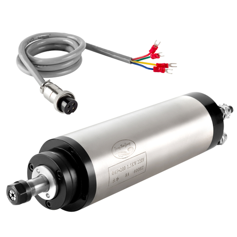 1,5 kW voda chladená vretená CNC vretenár 65 mm