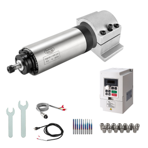 Zhong Hua Jiang ER16 1,5kW 80mm 110V/220V/380V Air resfriado ao motor CNC Motor com kit VFD para o roteador CNC Machine de gravura