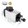 2,2 кВт -охолоджене шпиндель квадратного шпинделя CNC Motor ER20